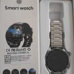 Relogio novo smartwach duas braceletes