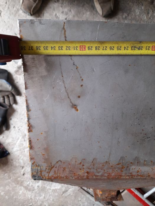 Zbiornik metalowy srutownik gniotownik