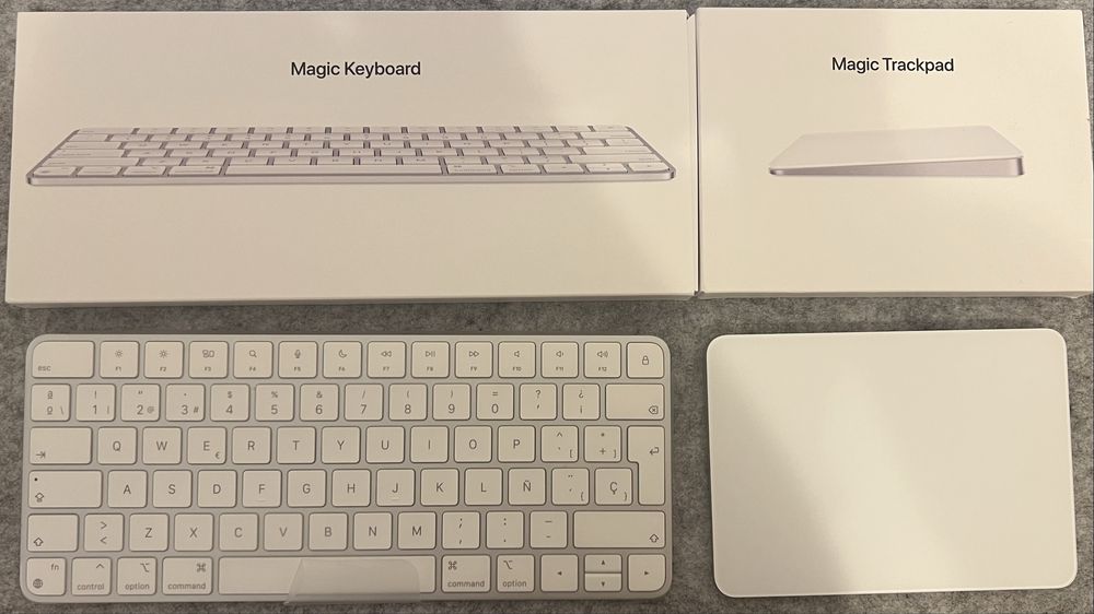 Apple Magic Keyboard e Apple trackpad445293599832811522