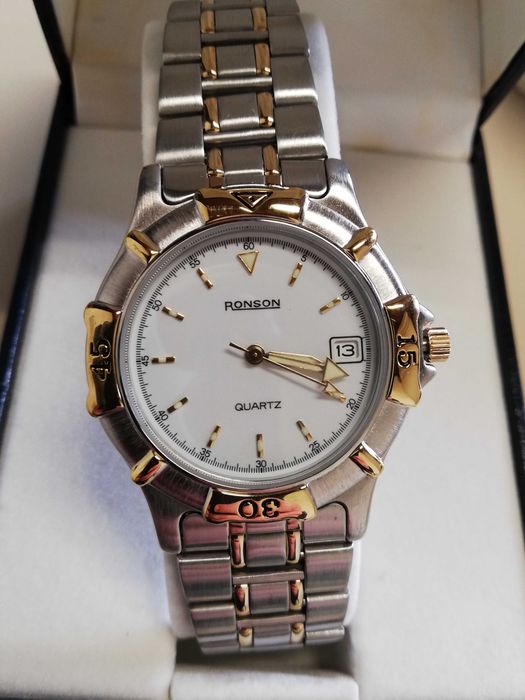 Relógio de homem vintage Ronson LYNX AJ2068 - NOVO