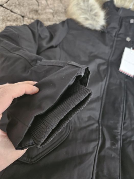 Tommy hilfiger parka damska sorona regular fit w rozmiarze XL