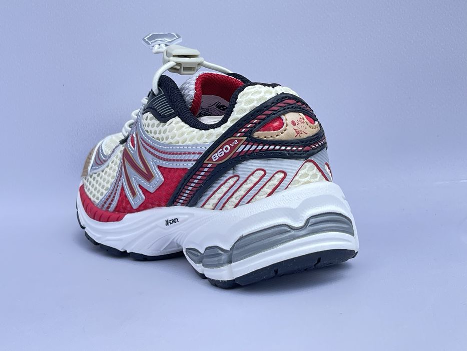 Дитячі кросівки New Bala:nce 860V2  Aime Leon Dore Red Junior р.26-35