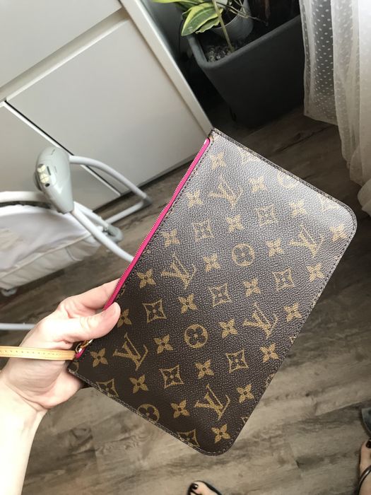 Oryginalna torebka Louis Vuitton pochette Neverfull