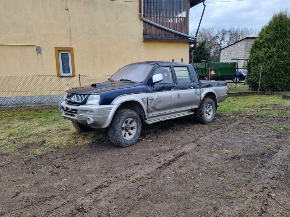 Mitsubishi L200 2.5 tdi,most LSD 4.875,silnik,skrzynia,reduktor,rama
