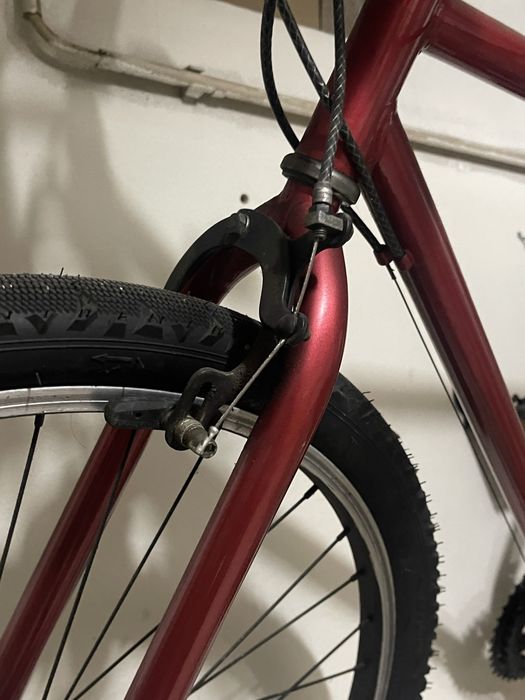Bicicleta vintage recuperada