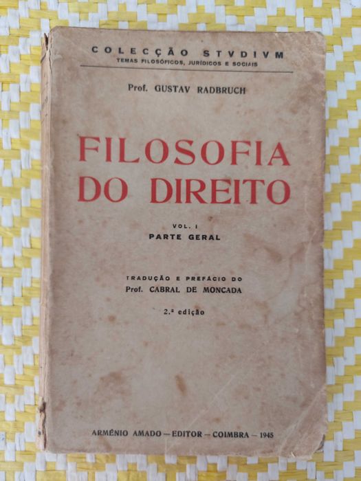 Filosofia do direito
Gustav Radbruch