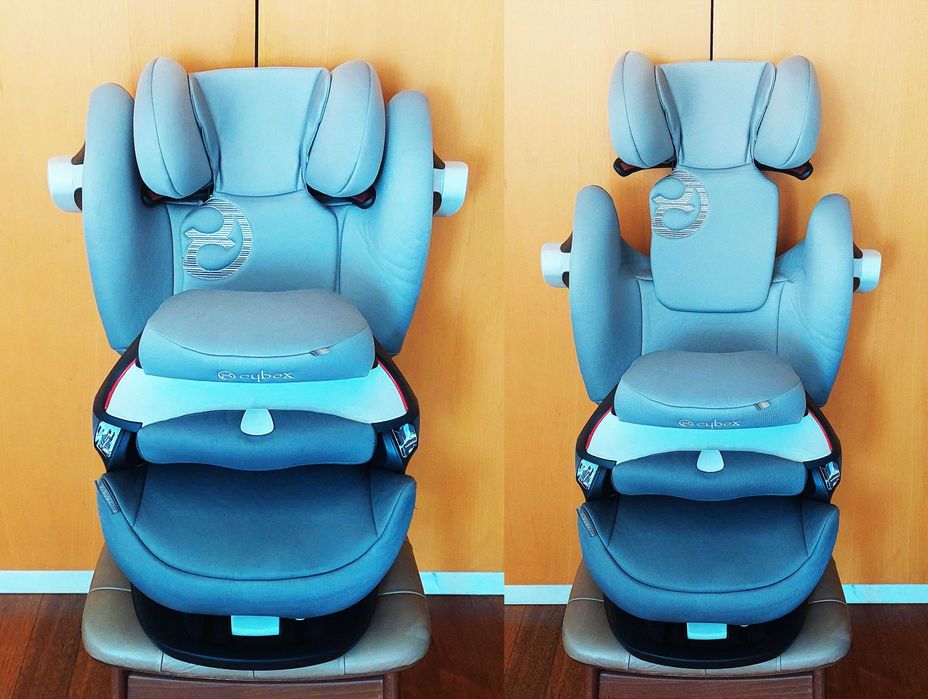 Cadeira auto 2 em 1 Cybex Pallas M-Fix Gold Line Grupo 1/2/3