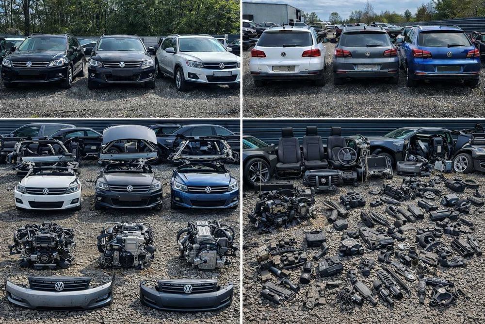 Авторазборка Tiguan 1 запчастини шрот разборка тігуан тигуан 2008-2017