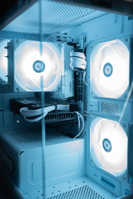 Komputer do gier RX 6600 | Ryzen 5 | 16GB RAM | SSD NVMe | FullHD