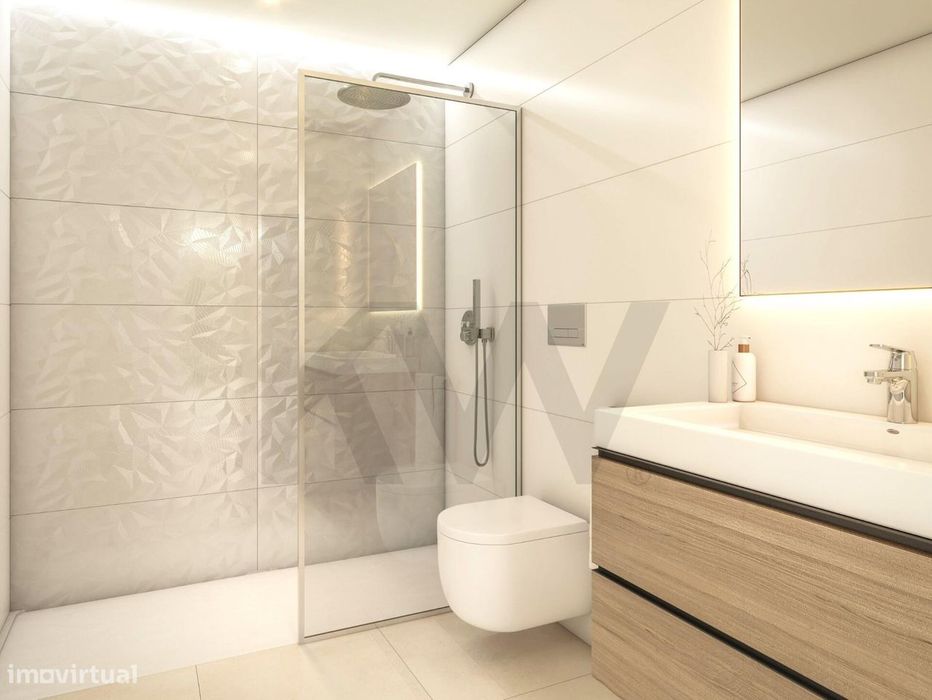 Apartamento novo, varandas, terraços, arrecadação, garagem, piscina, C