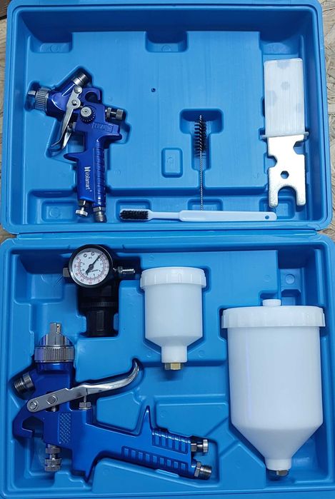 Zestaw pistoletów natryskowych