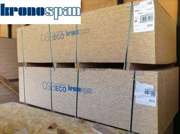 Плита OSB-3, ВОЛОГО, ВОГНЕСТІЙКА від 343грн/лист