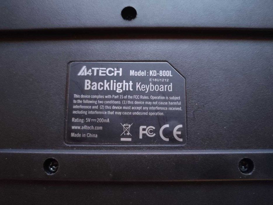 Клавиатура A4tech KD-800L