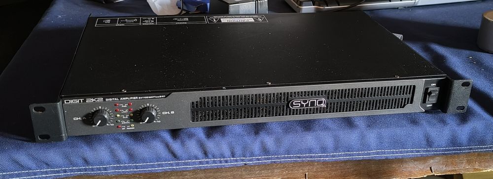 Końcówka mocy Synq Digit2k2 2x1100wat