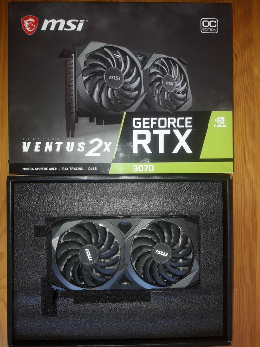 新品未使用☆GEFORCE RTX 3070 VENTUS 2X MSI 〔中古〕GeForce RTX 3070 VENTUS 2X OC（中古保証1ヶ月間