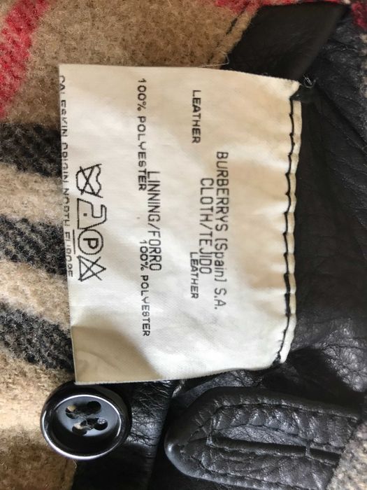 Parka casaco em pele Burberry