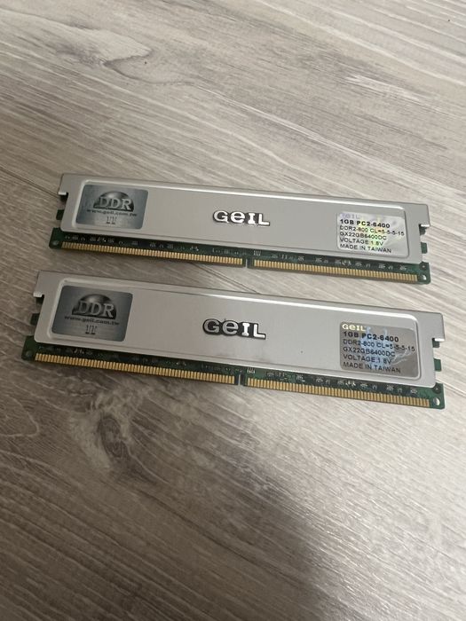 Оперативна памʼять Geil DDR2 2x1Gb