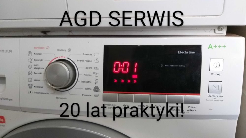 Serwis AGD - naprawa PRALEK I ZMYWAREK - dojazd!