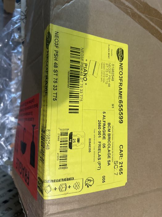 Movel casa banho Novo Carvalho Mel Lindissimo com Lavatorio