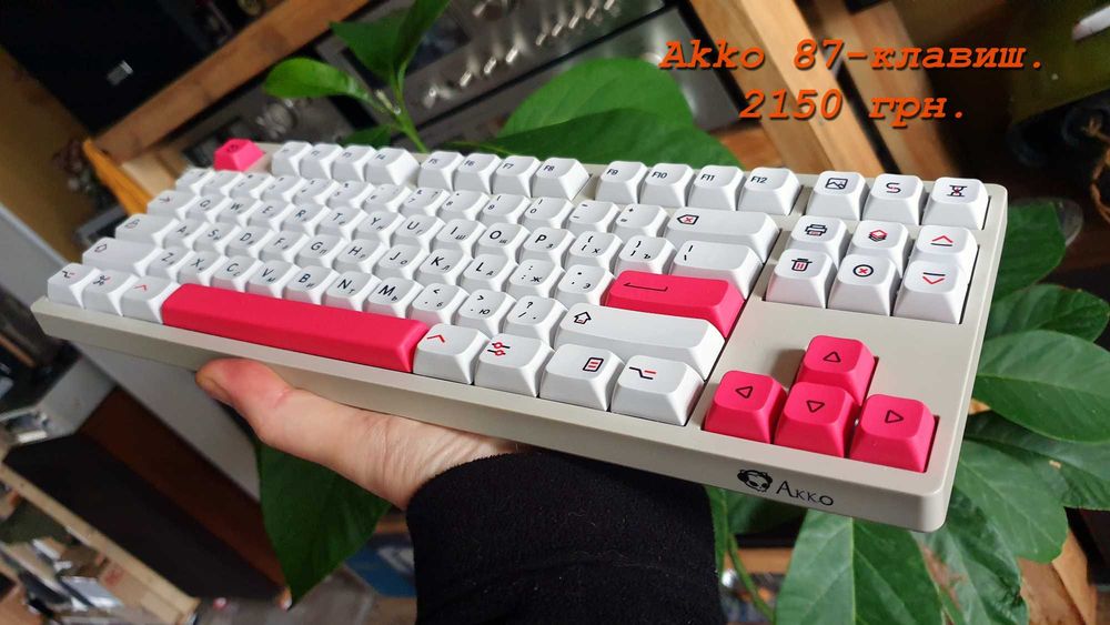 Механическая клавиатура Akko 3108 v2. Клавіатура Українська: 2 370