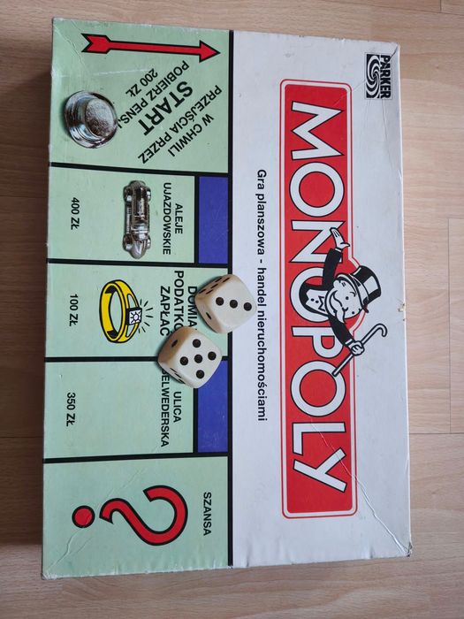 Monopoly handel nieruchomościami stan dobry