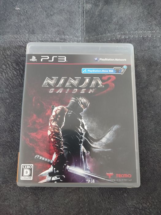 Диск Ninja Gaiden 3 на Playstation 3