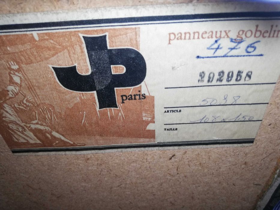 Tela Gobelin de grandes dimensões