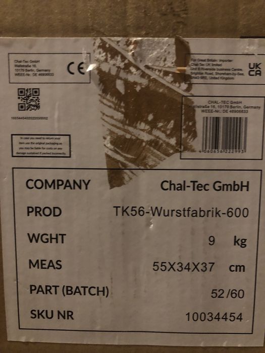 Klarstein Wurstfabrik maszynka do hot dogów urządenie  do hot-dogów