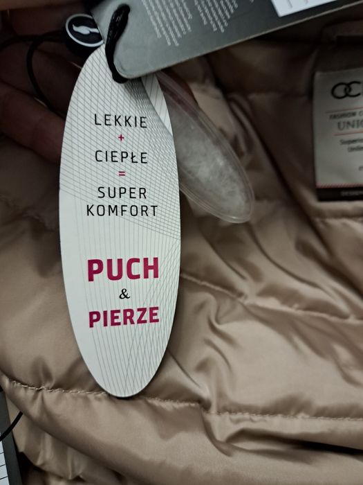 Kurtka płaszczyk  parka ,puch ,naturalny jenot i lis.OCHNIK