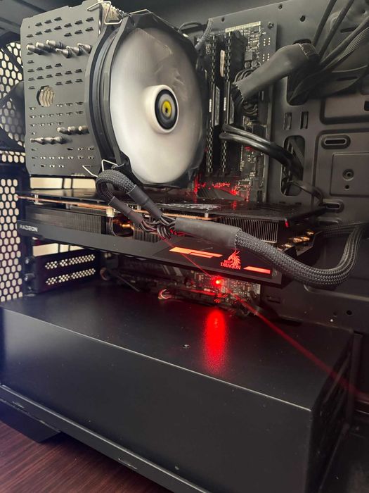 Komputer Stacjonarny|i7-8700K|RX 6800 XT|Asus ROG|SteelSeries|