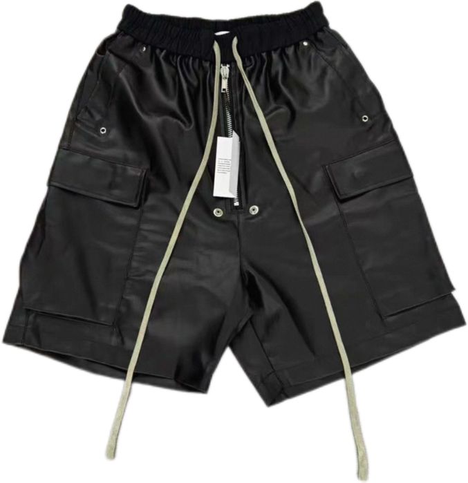 Шорти Rick Owens Waxed / Shorts Rick owens
