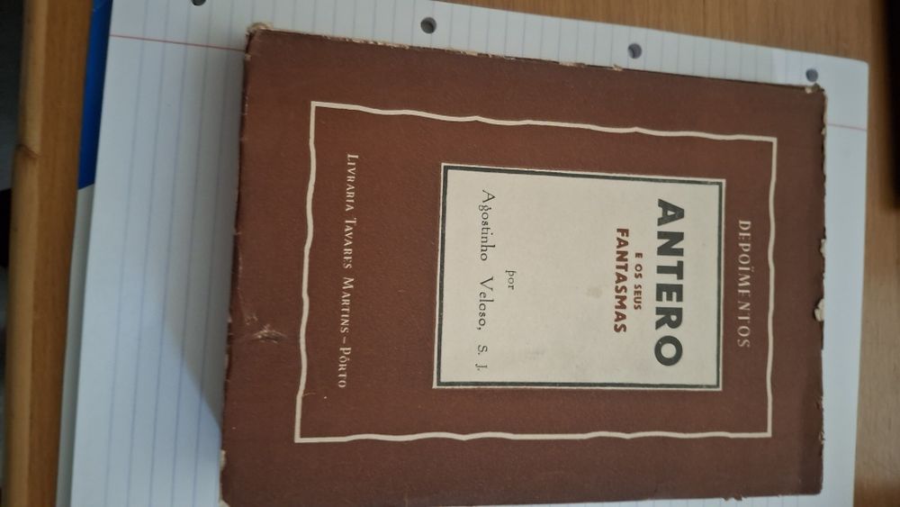 Antero Quental e seus fantasmas depoimentos Agostinho veloso.