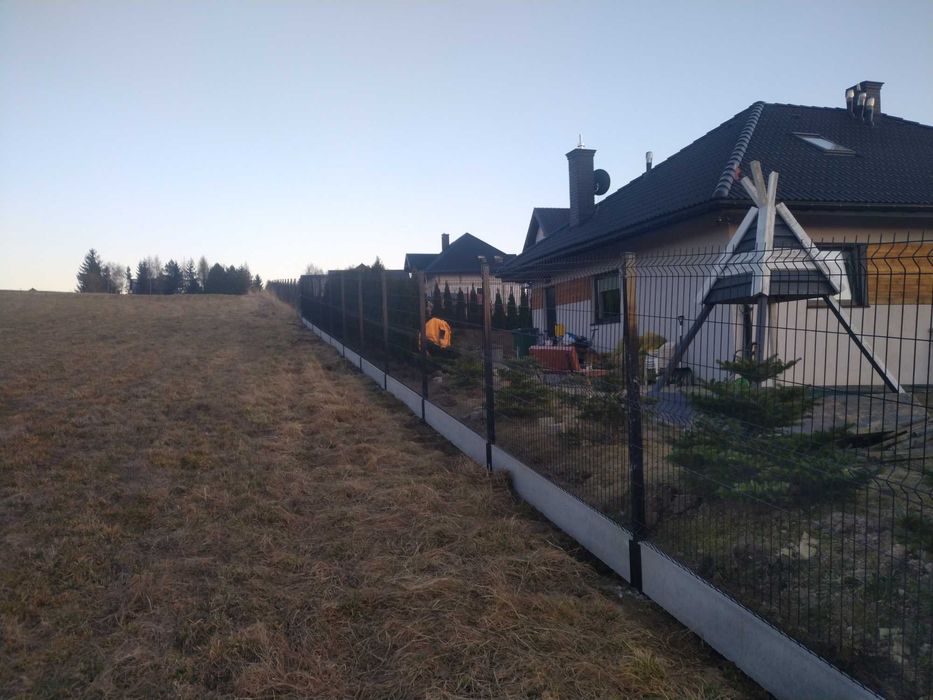 Kompletne Ogrodzenie Panelowe 153cm fi 4mm