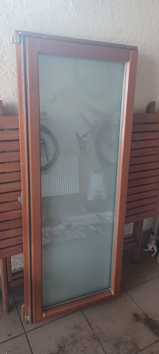 Okno drewniane z demontażu 2 szt.