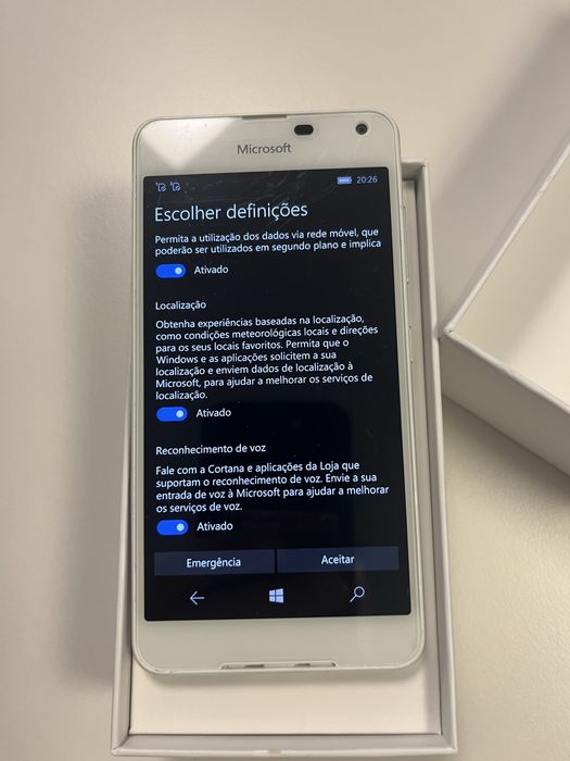 Vendo telemovel novo Microsoft