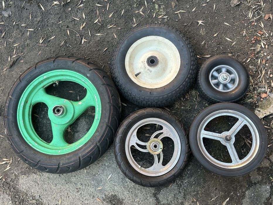 Колесо (шина камера диск) мотошина на скутер/мопед 3.00-10 и 3.50-10