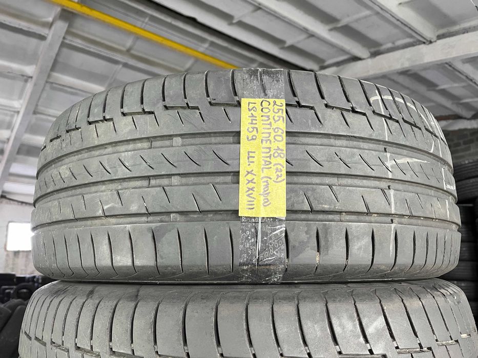 LS1459 Літні шини 255/60r18 Continental PremiumContact 6 пара резина
