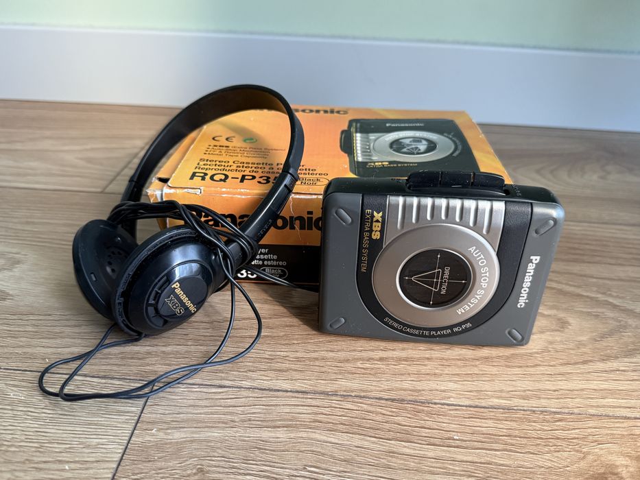 Panasonic RQ-P35 Walkman na kasety ze sluchawkami