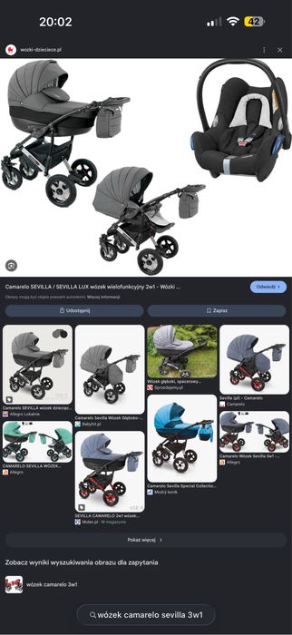 Wozek canarello 2 w 1