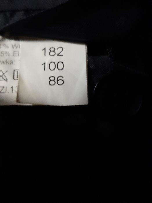 Garnitur Męski Czarny