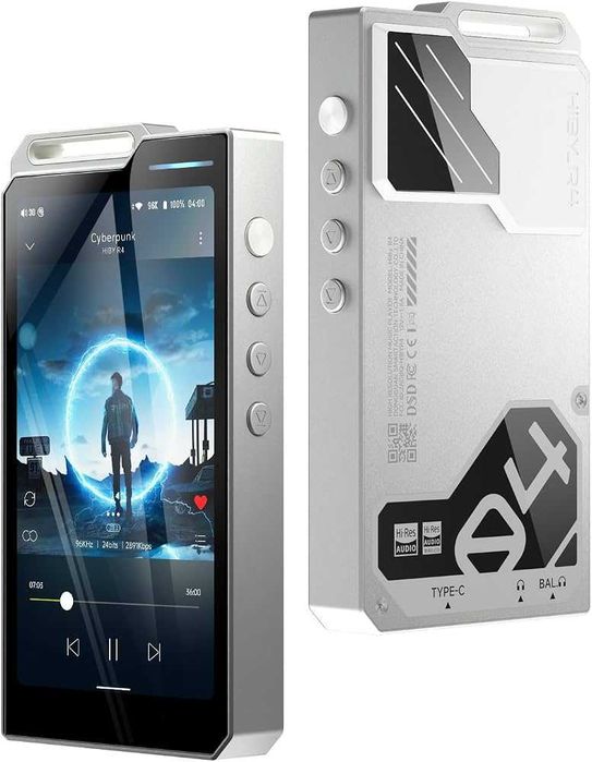 Odtwarzacz MP3 / DAP HiBy R4 32 GB | SREBRNY