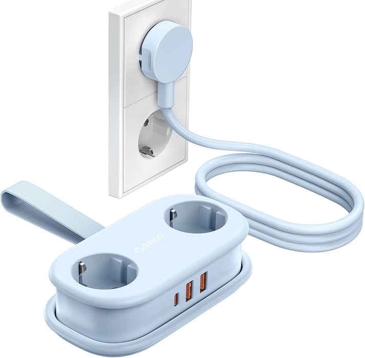 Сетевой фильтр ORICO с USB C PD 65w