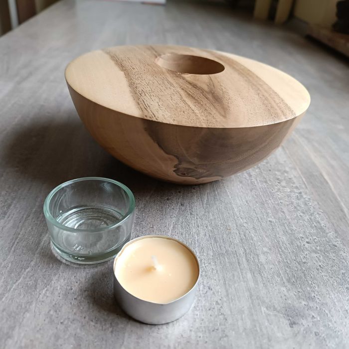 Świeczniki drewniane