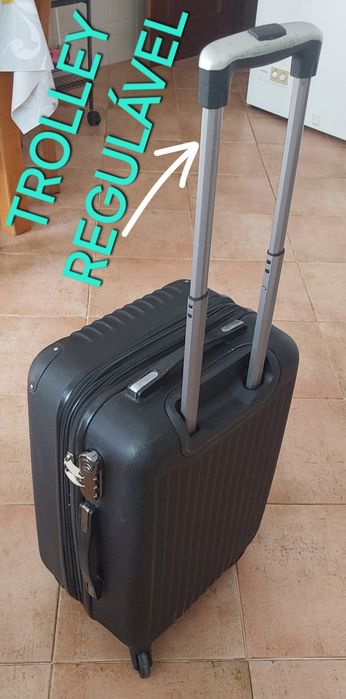 MALA CABINE 4 RODAS E CADEADO CÓDIGO.  Viagens Casa Arrumação Férias .