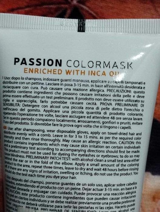Włoska maska do włosów Alterego CARAMEL