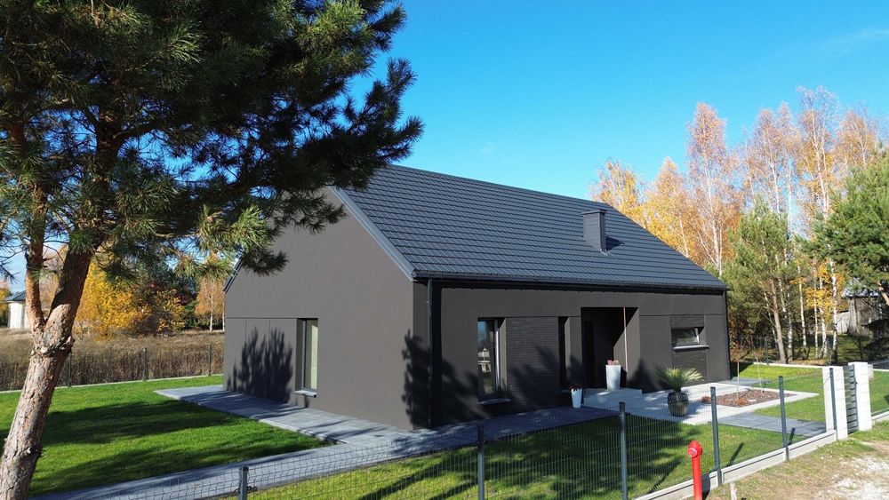 Dom jednorodzinny z ogrodem na nowym osiedlu Gręzówka ul. Sosnowa