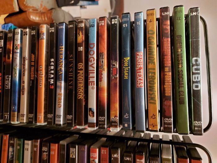 Coleção de filmes DVD originais c/oferta suporte