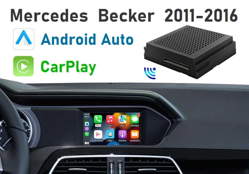 Mercedes Android Auto CarPlay NTG 4.5 A B C E CLA CLS E GLK SLK GLA ML
