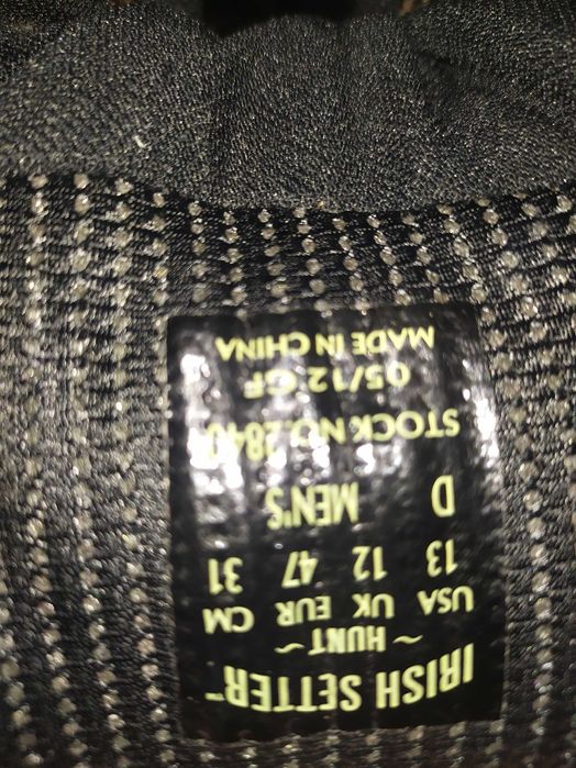 Сапоги мужские IRISH SETTER