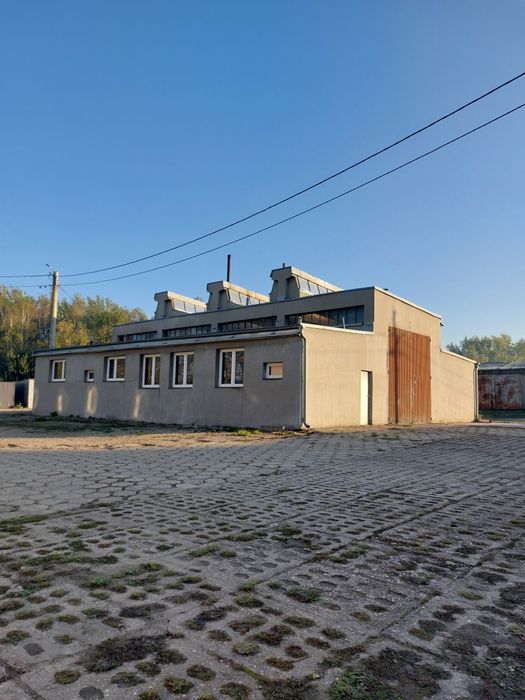 Warsztat, Hala 300m². Plac. Wysokie bramy. Zagórska, Będzin, Parking.